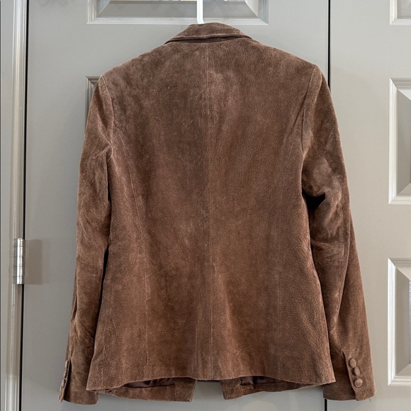 NWT BlankNYC Black Coffee Suede Blazer Evereve Brown - Picture 8 of 8